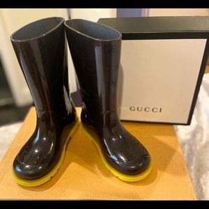 ***Kids*** Gucci Rain Boots